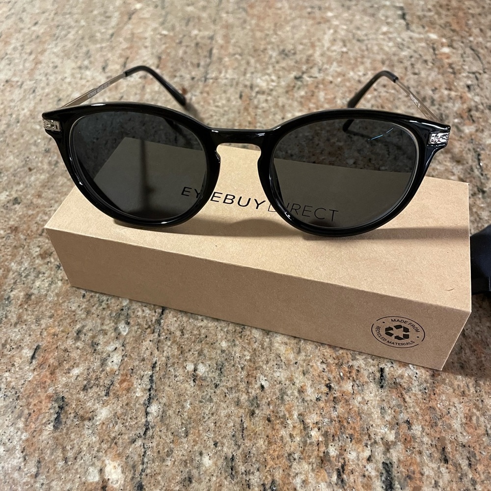 Eyebuydirect Monroe perception sunglasses polarized, anti-glair